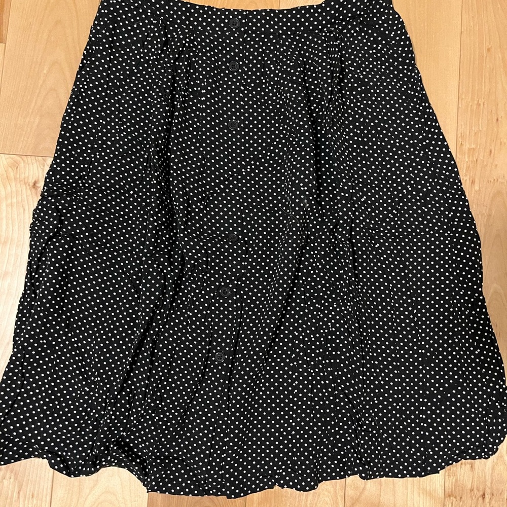 Polka dot skirt